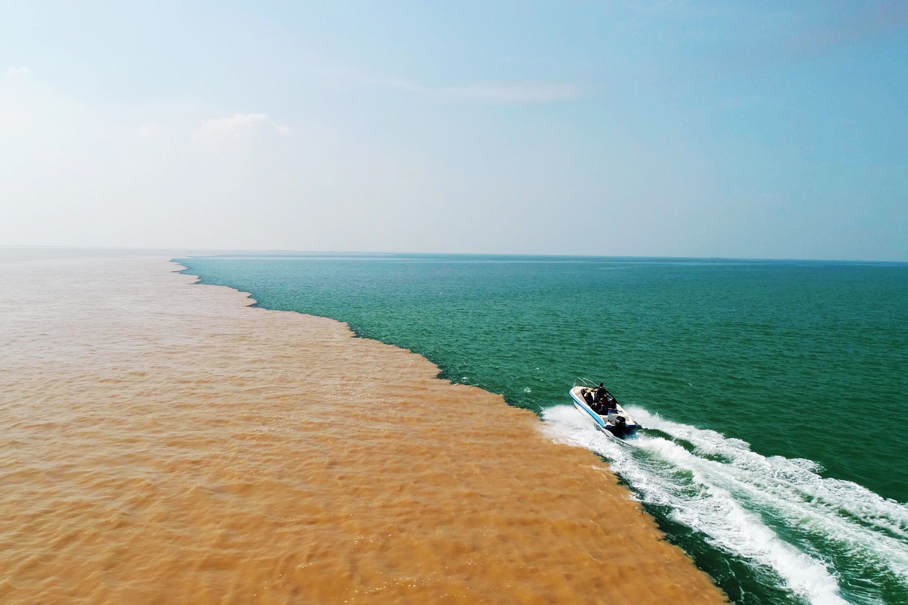 黄河入海口景观